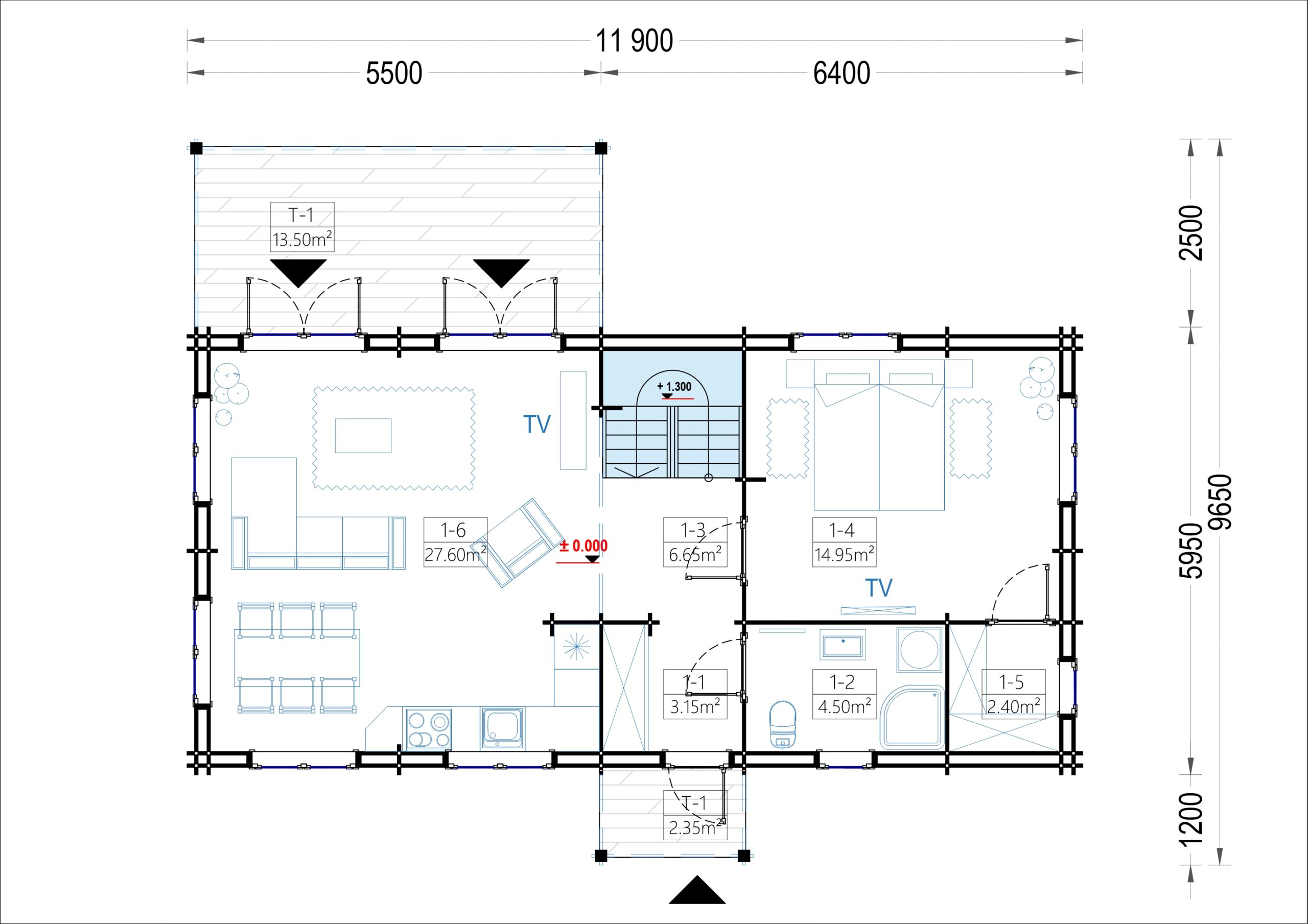Vera_11.90x9.65_4444_page-0001-scaled-1.jpg Blockbohlenhaus VERENA (44 + 44mm), 127m² – Bild 6
