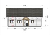 Blockbohlenhaus VERENA (44 + 44mm), 127m² – Bild 10