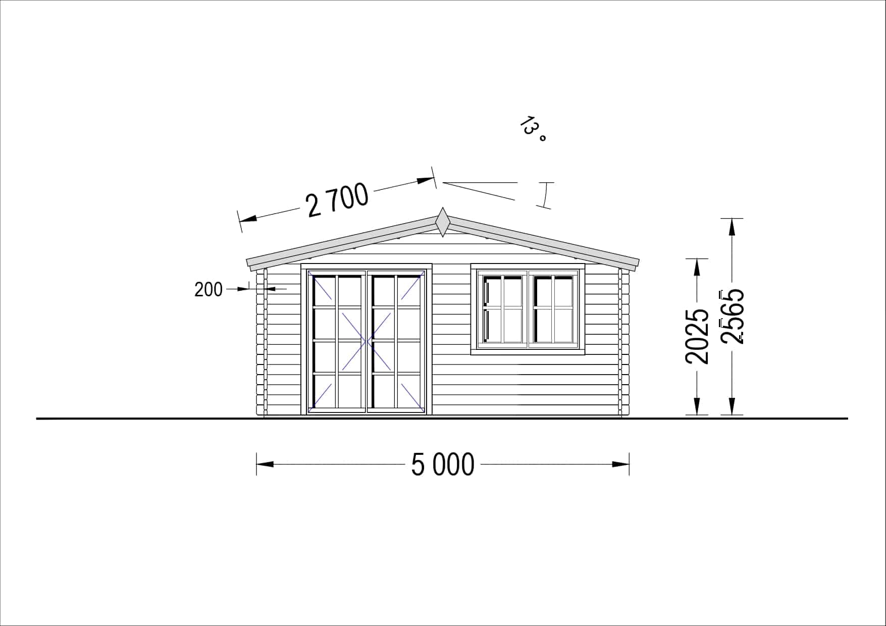 Wissous_5.00x5.00_34_page-0002.jpg Premium Gartenhaus WIEN, 5x5 m, 25 m² – Bild 7