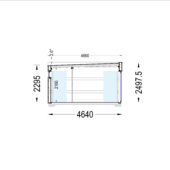 Holzhaus Tobi, 47m² 66mm Extra Isoliert – Bild 6