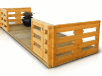 Terrasse - 500 x 150 cm