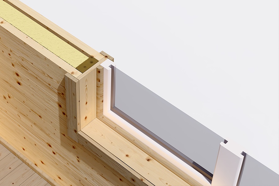 Isolierte Gartenhäuser