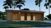 Blockbohlenhaus MILAN (44 mm) 37 m² – Bild 3