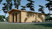 Blockbohlenhaus MILAN (44 mm) 37 m² – Bild 5