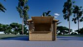 Verkaufsstand,44mm, 4x4 m, 16m² – Bild 5