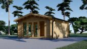 Gartenhaus MARIA (44 + 44 mm) 30 m² Isoliert – Bild 5