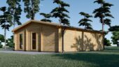 Blockbohlenhaus FELDKIRCH (Isoliert, 44+44 mm) · 56 m² – Bild 2
