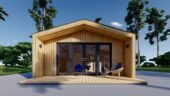 Gartenhaus ELSA (34 mm + Holzverschalung), 5x4m, 20m² Isoliert – Bild 5