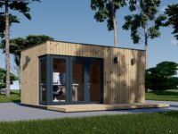 Gartenhaus PREMIUM 5x3 m, 15 m² Isoliert