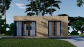 Gartenhaus PREMIUM (34mm + Holzverschalung), 6.5x4.5m, 30m² Isoliert (Kopie) – Bild 5