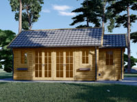 Gartenhaus ERWIN 7x4 m 28 m²