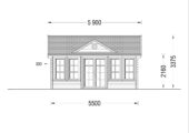 Gartenhaus BRÜSSEL 5.5 x 4 m, 22 m² – Bild 7
