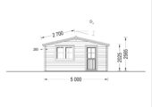 Gartenhaus DONAU, 5x5 m, 25 m² – Bild 7