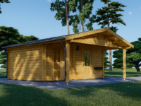 Gartenhaus KLAUS 6x6m, 36m²