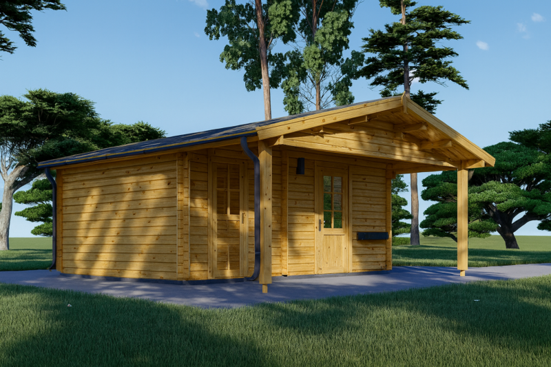 Gartenhaus KLAUS 6x6m, 36m²