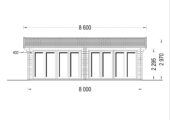 Premium Blockbohlenhaus MARTIN 48 m² – Bild 9