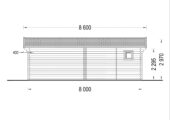 Premium Blockbohlenhaus MARTIN 48 m² – Bild 7
