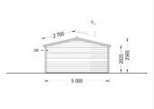 Gartenhaus WIEN 5x4 m, 20 m² – Bild 9