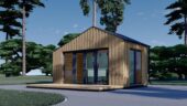 Gartenhaus ANTONIA (34mm + Holzverschalung ), 5x3m, 15m² Isoliert