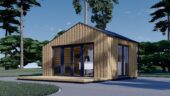 Gartenhaus ANTONIA (34mm + Holzverschalung ), 5x4m, 20m²
