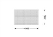 Gartenhaus BRITA 3x4 m, 9 m² – Bild 6