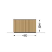Holzhaus TOBI 47 m² Isoliert | Modernes Ferienhaus – Bild 11
