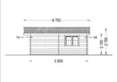 Premium Gartenhaus WIEN, 5x6 m, 30 m² 44mm – Bild 9
