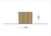 Premium Gartenhaus (Isoliert, SIPS), 6x3 m, 18 m² – Bild 7