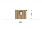 PREMIUM Gartenhaus (Isoliert, SIPS), 4.1x2.4 m, 10 m² – Bild 10