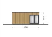 Premium Gartenhaus (Isoliert, SIPS), 6x5 m, 30 m² – Bild 10