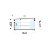 Gartenhaus PREMIUM (34mm + Holzverschalung), 6.5x4.5m, 30m² Isoliert – Bild 9