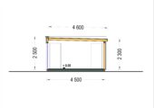 Premium Gartenhaus (Isoliert, SIPS), 6.5x4.5 m, 30 m² – Bild 11