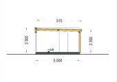 Premium Gartenhaus (Isoliert, SIPS), 6x5 m, 30 m² – Bild 11