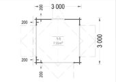 Verkaufsstand (28mm), 3x3m, 9m² – Bild 5