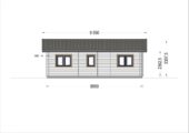 Blockbohlenhaus ANDI (44+44mm), 72m² – Bild 10