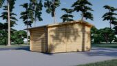 Premium Gartenhaus Bregenz, 4.5x3 m, 13 m² – Bild 3