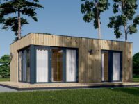 Gartenhaus PREMIUM (66mm + Holzverschalung Isoliert ), 6.5x4.5m, 30m²