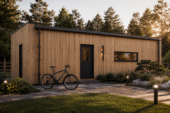 Wohnhaus BERTA 1 (66 mm + Holzverschalung Isoliert), 46 m² – Bild 2