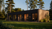 Wohnhaus BERTA 3 (66 mm + Holzverschalung Isoliert), 75 m² – Bild 2