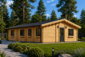 Blockbohlenhaus BERNAU (Isoliert, 44+44 mm) · 103 m² – Bild 5