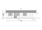 Blockbohlenhaus LUDWIG (Isoliert, 44+44 mm), 6x12m, 72m² – Bild 10