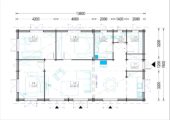 Blockbohlenhaus BERNAU (Isoliert, 44+44 mm) · 103 m² – Bild 6