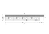 Blockbohlenhaus BIRGIT (44+44 mm) · 6 × 19 m · 114 m² · Extra Isoliert – Bild 11