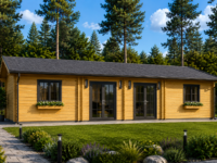 Blockbohlenhaus LIENZ (66 mm) 103 m²
