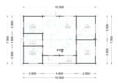 Blockbohlenhaus ULRICH, 70m² – Bild 6