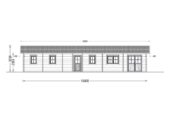 Blockbohlenhaus BOZEN (66mm), 15x6m, 90m² – Bild 12