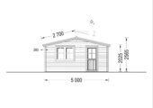 Gartenhaus DONAU, 5x5 m, 25 m² – Bild 6