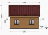 Wohnhaus ERNI (66mm + Holzverschalung, Isoliert) 70 m² – Bild 6