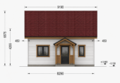 Wohnhaus ERNI (66mm + Holzverschalung, Isoliert) 70 m² – Bild 9