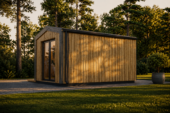 Gartenhaus ERMONES (34mm + Holzverschalung), 4x3m, 12m² – Bild 2